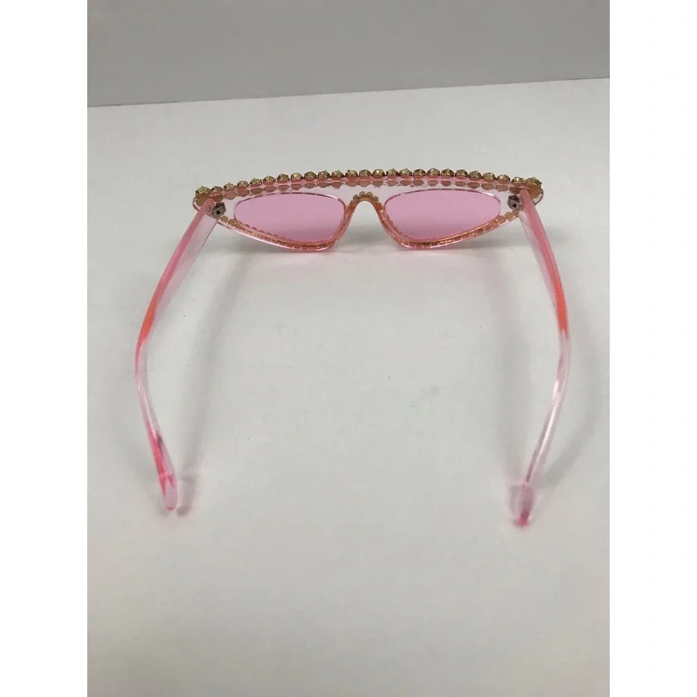 Rhinestone Decor Sunglasses